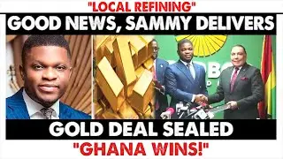 Smiles All Around 😃 — Sammy Gyamfi’s Egypt Deal Set to Transform Ghana’s Gold Industry