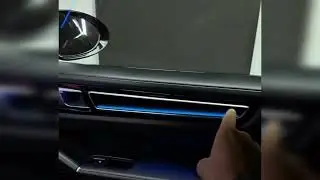 Additional contour lighting for the PORSCHE CAYENNE E3. PORSCHE-UPGRADE.RU