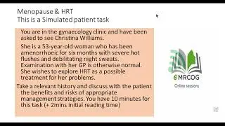 Perimenopause- Vaginismus-Syphilis in pregnancy-Preoperative gynaround
