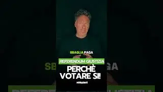 Robby Giusti - In tantissimi mi avete scritto dopo il post di oggi sul referendum (12.01.26)