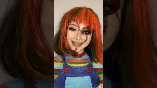 Happy Halloween 🎃👻wanna play? #chucky #chuckymakeup #transition #giannastardust #halloweenmakeup