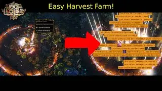 [Path of Exile 1] POE 3.26 Low Investment Crop Rotation - Great Farm for Late League!