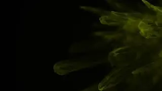 Yellow Abstract Glass Background Scientific Chem | Free Video Backgrounds | MD Animated Background