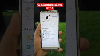 fast Content Monetization Setup 2026 #facebook #contentmonetization #shorts #viral #faizksupport