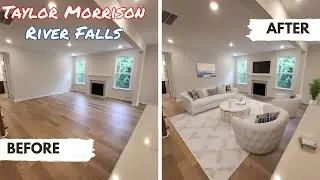River Falls | Taylor Morrison | Waverly three story (with a little virtual staging)