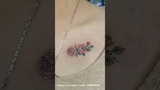 roses tattoo #roses #rosestattoo #rosetattoo #collarbonetattoo #tattoo #girlstattoo #followus