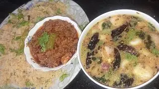 Hyderabadi khichdi-khatta-kheema | Breakfast special Recipes 👌| khichadi 😋Til ka khatta 😋Kheema