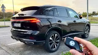New MG HS 2025 - SUNSET POV test drive (HIGHWAY & city)