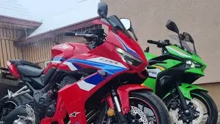 Drag Race 🏁 Honda cbr650r 🚀 VS Kawasaki ninja 500SE 🥷 