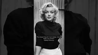 Marilyn Monroe's quotes. #quote #quoteoftheday #quotes #marilynmonroe #life