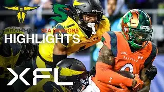 XFL: San Antonio Brahmas vs. Seattle Sea Dragons (Scoring Highlights)