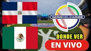Rep&uacute;blica Dominicana vs. M&eacute;xico Rojo en vivo, donde ver JUEGO 1 Serie del Caribe 2026 HOY