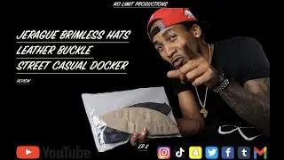 EP. 8 Jerague Brimless Hats Leather Buckle Street Casual Docker[REVIEW]