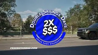 Double Savings Days at Crain Hyundai of Fort Smith!