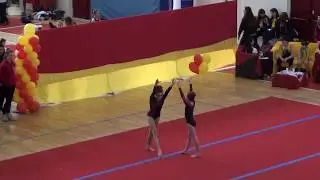 Duo Open L2 Sofia e Violante - 1a prova Acro Silver FGI 2020