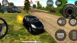 🎮maruti suzuki swift car 🚗 driving game:(gadi wala game)-🇮🇳car driving licence game Android gameplay
