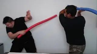 Nikocado Avocado vs Orlin NOODLE FIGHT!