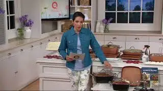 Copper Chef 10-piece Cerami-Tech Non-Stick Cookware Set on QVC