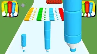 Crayon Rush 3D  🔴✔️🔵 MAX LEVEL Gameplay Walkthrough Android, iOs NEW UPDATE