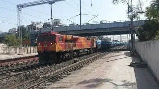 MY FIRST CAPTURE OF WDG4G WITH BOXNL FRIEGHT TRAIN SKIP CHANDLODIYA A. VIRAMGAM ROUTE #videos