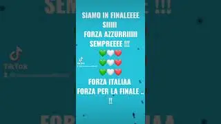 #italia#finale#forzaazzurri FORZA ITALIA