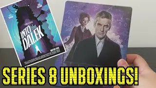 DOCTOR WHO Series 8 Unboxing Double-Bill! - Steelbook + Poster Prints