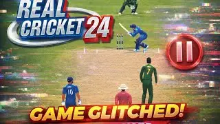 Real cricket 24 game glitch #cricket#gameplay#cricketlover #viral#gaming#gamer#viralvideo#ipl#glitch