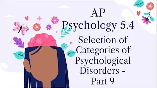 AP Psychology 2025| 5.4 Categories of Psychological Disorders| Eating Disorders| CED 9 | Get a 5!