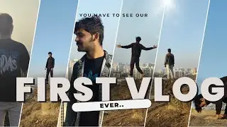First Vlog Ever 😍 | Brother Trekking Adventure | Khandoba Mal Pahad