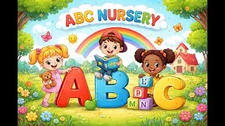 ABC Song for Kids | Learn Alphabet A to Z with Bright Colors | Happy Little Learners