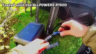 ALLPOWERS Portable Power Station R1500 1152Wh LiFePO4 Battery with