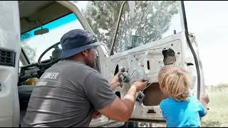 79 Series Land Cruiser Window Regulator Replacement & Rattle Fix