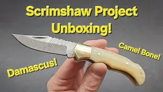 Unboxing Hand Made Damascus Lock Back!