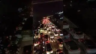 Heavy Traffic🚦Jam | Delhi Live Traffic😱| दिल्ली का भीषण जाम| #delhi #traffic #live #tik #viral #news