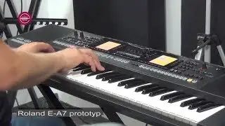 Roland E-A7 شرح صناعة الايقاعات والاكورات