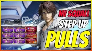 How many CG Squall Neo Vision's can I get with F2P lapis? Time to pull! FF8 Summons