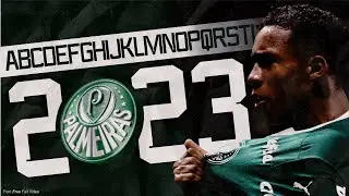 PALMEIRAS  | FONT FOOTBALL 2023 | How to edit fonts in CorelDraw