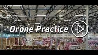 We Flew a Drone in a Warehouse | MacroAir Big Ceiling Fans