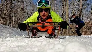 The longest sledding run in Massachusetts! (we think)