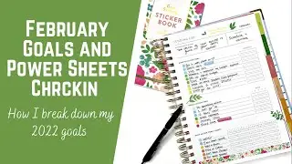 Monthly Goals and Power Sheets Checkin - February 2022 Tending List