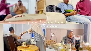 #weekendvlog 24 HOURS WITH ME/WEEKEND PRODUKTIF, LIVE SHOPEE/ NASI UDUK RICE COOKER/WEEKEND DI RUMAH