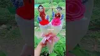 Buket cone boneka guru#buketconehariguru