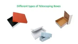 Custom Printed Telescoping Boxes