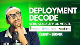MERN STACK APP DEPLOYMENT ON VERCEL (CLIENT+SERVER) BOTH 2024