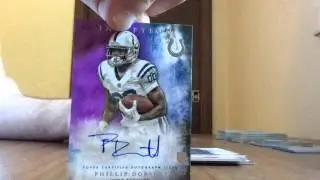 2015 Topps Inception Football Hobby Box Review