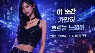 Cool K-Pop Groove 🌌 | English &times; Korean Neon Mood