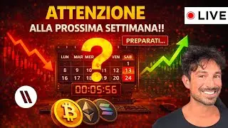 BITCOIN, CRYPTO: ATTENZIONE ALLA PROSSIMA SETTIMANA (PREPARATI...)
