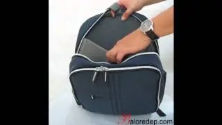 Ba l&ocirc; laptop IKEA xanh đen