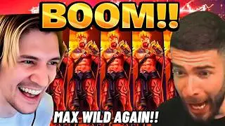 [TOP 14] Biggest Streamer Slot Wins! #335 | xQc, Yassuo & Ayezee!