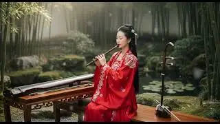 Relaxing Chinese Zen Music:Bamboo flute,Erhu & Guzheng|Deep Sleep #72